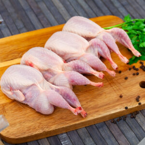 Chair de caille lot de 3